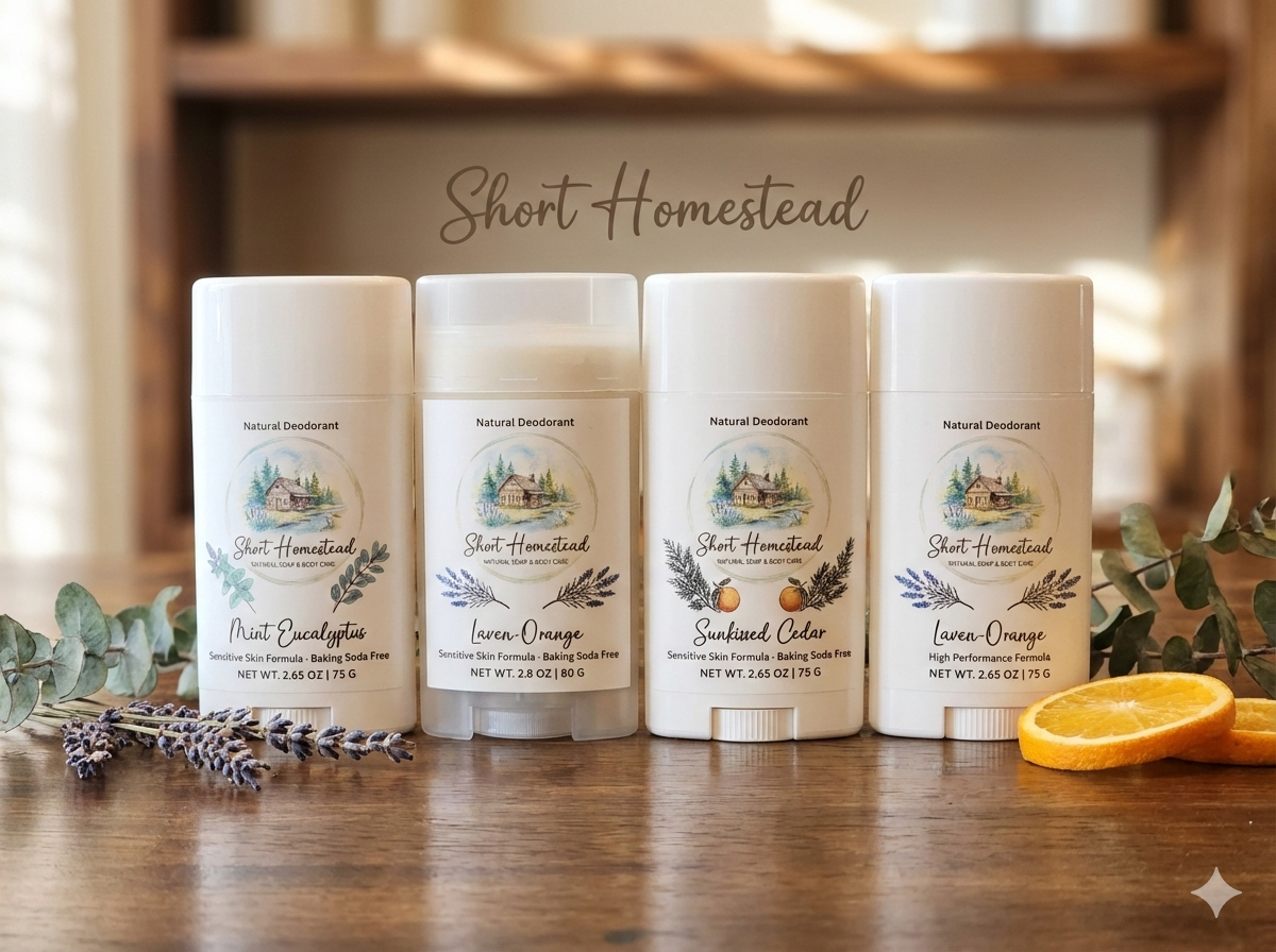 High Performance Deodorant (with Baking Soda)